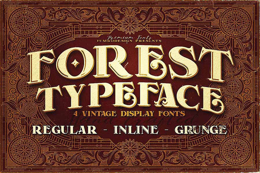 Forest — Display Font