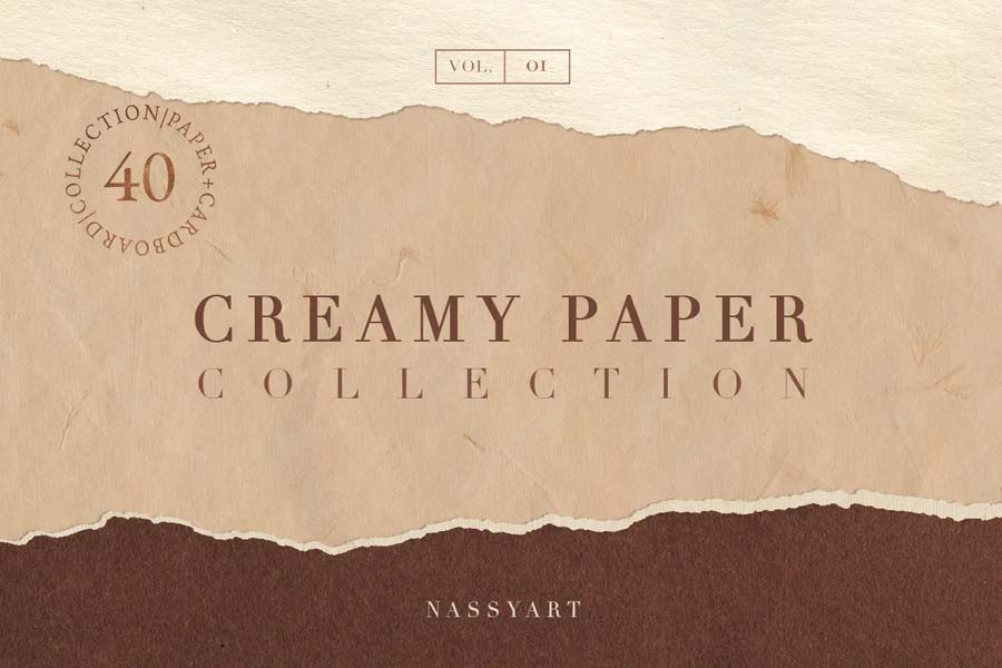 Grunge Creamy Paper Textures