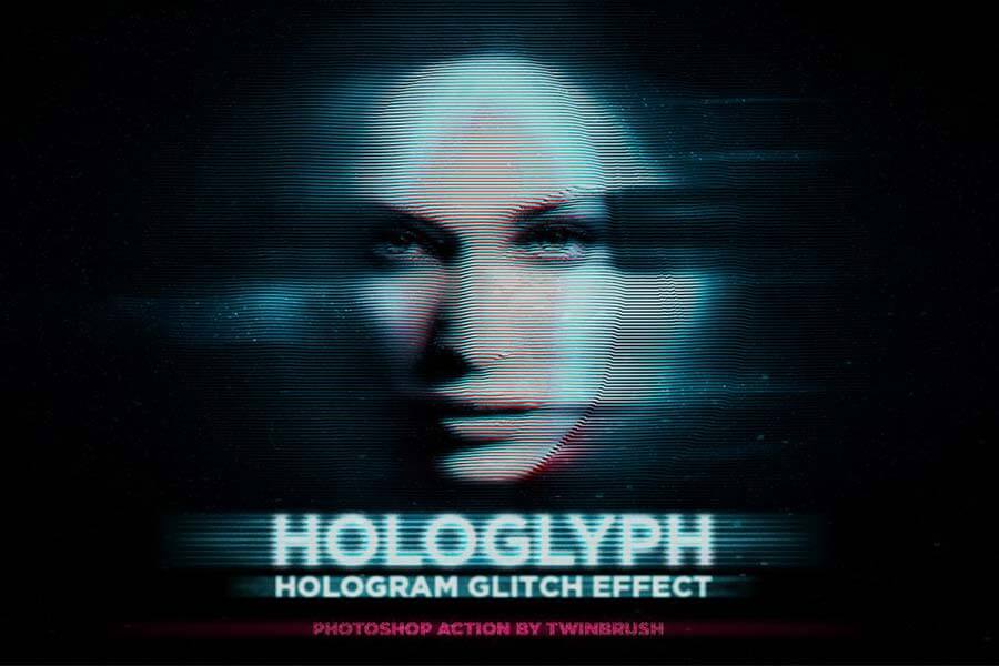 Hologlyph — Hologram Effect