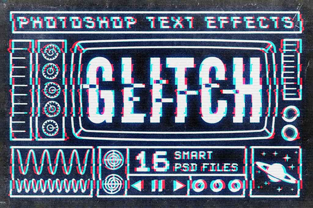 RetroGlitch  Retro Photoshop Glitch Effect - RetroSupply Co.