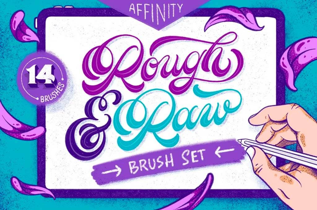 Rough & Raw – Affinity Brushes