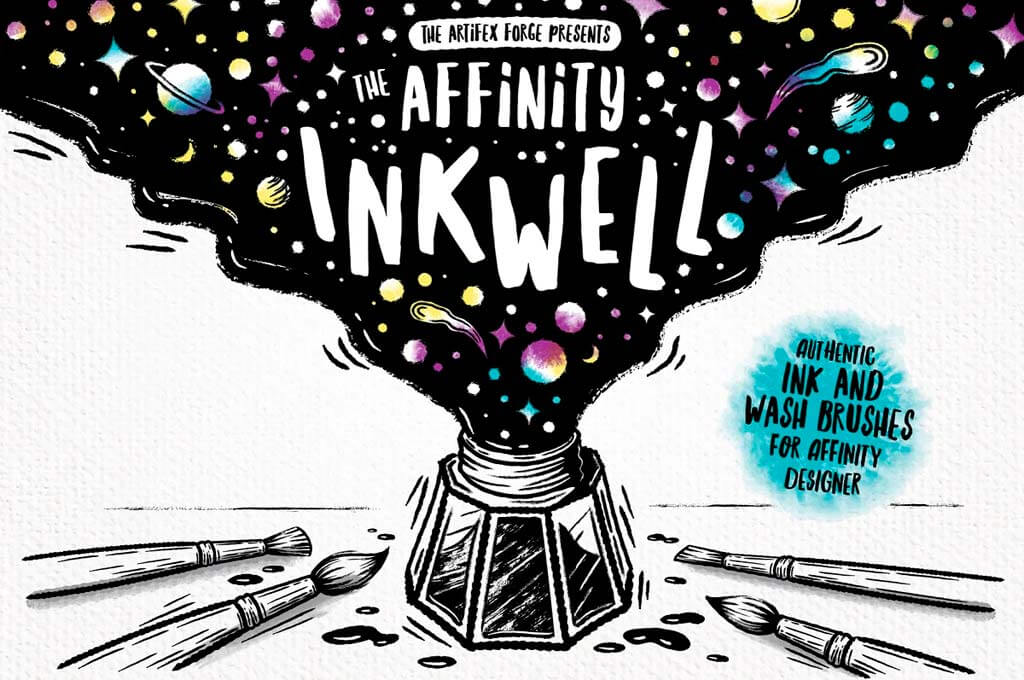 The Ink Well Affinity Brushes