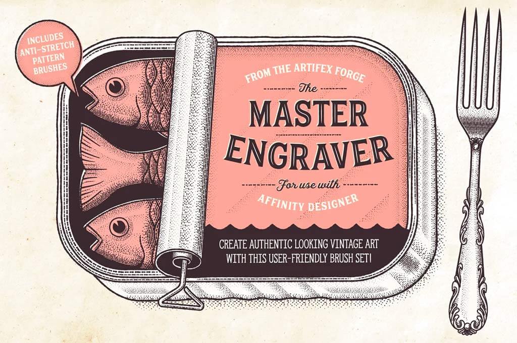The Master Engraver — Affinity Brushes