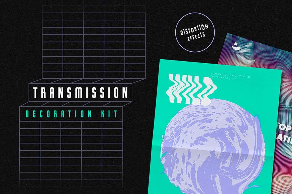 Transmission Warp — Glitch Text Effect