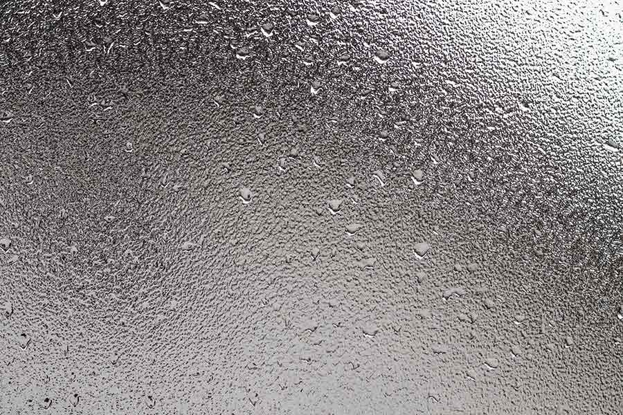 Frosted Glass Texture With Blurred Background