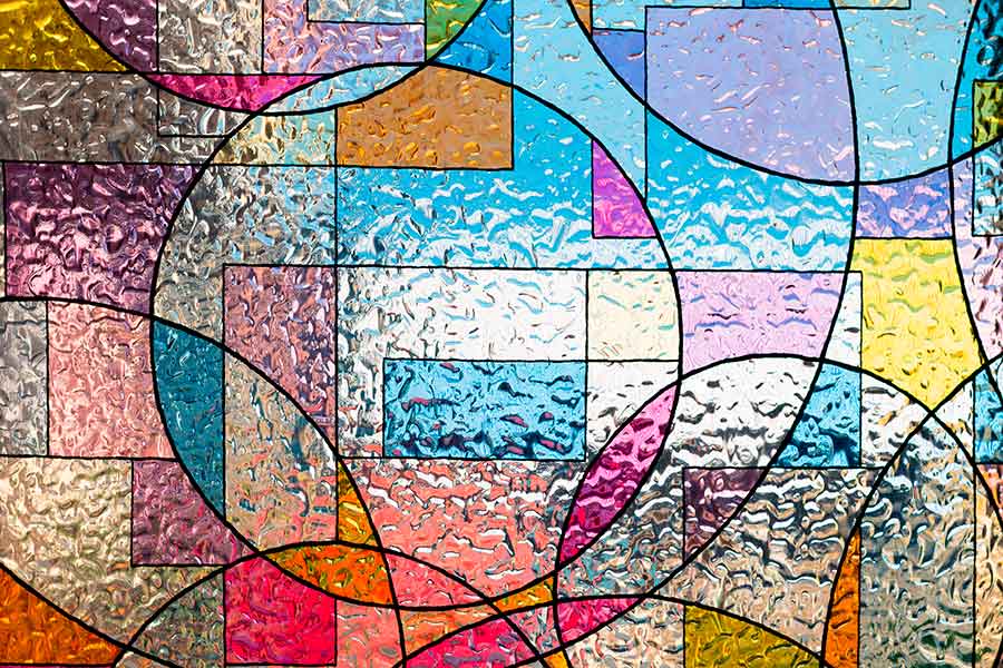 Colorful Church Glass Texture