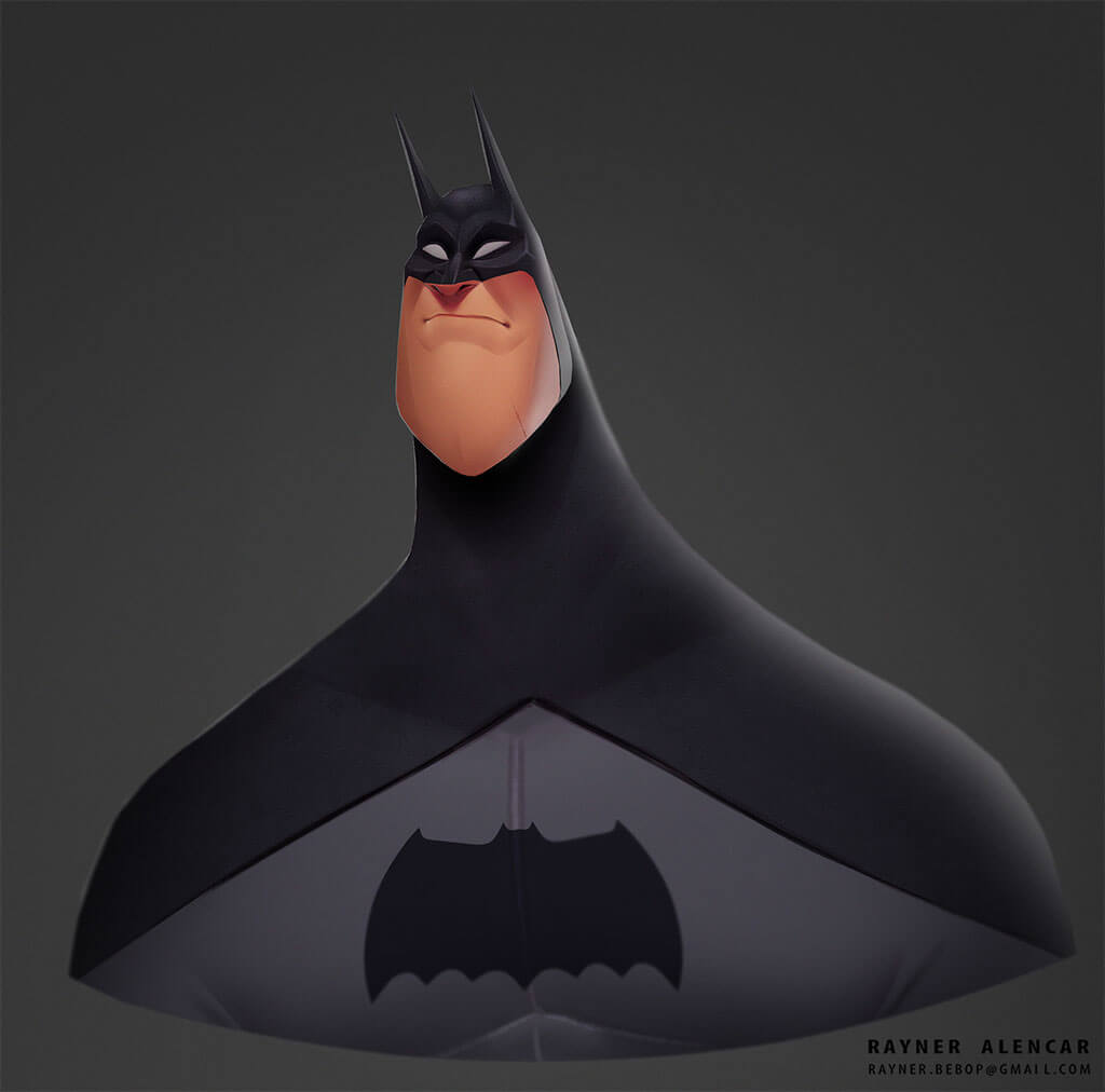 Batman Fan Art by Rayner Alencar