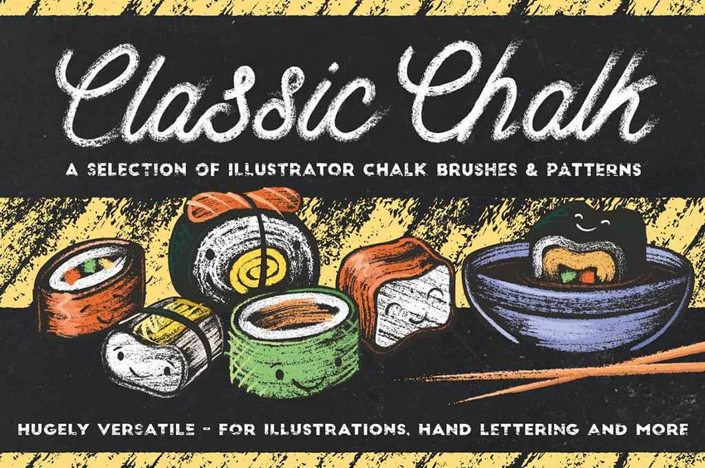 Classic Chalk — Brushes+Patterns