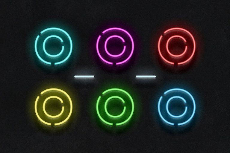 Freebie Realistic Neon Sign Effect — The Designest