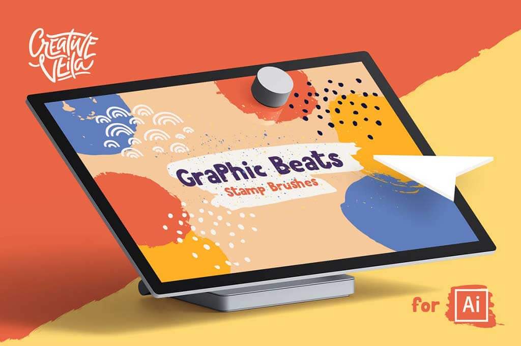 Graphic Beats Illustrator Brushes