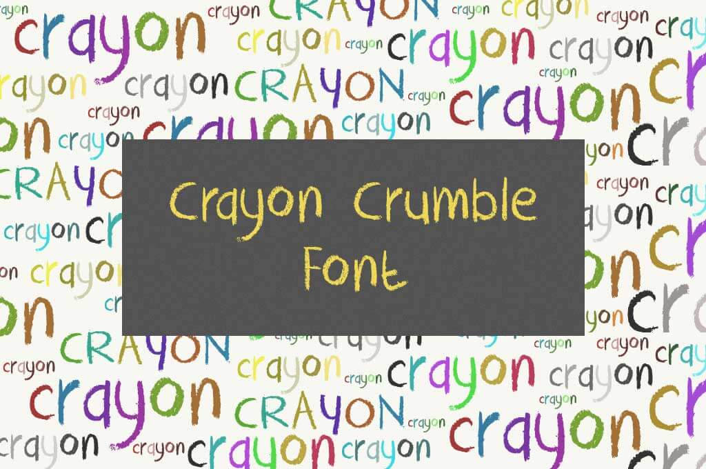 DK Crayon Crumble Font