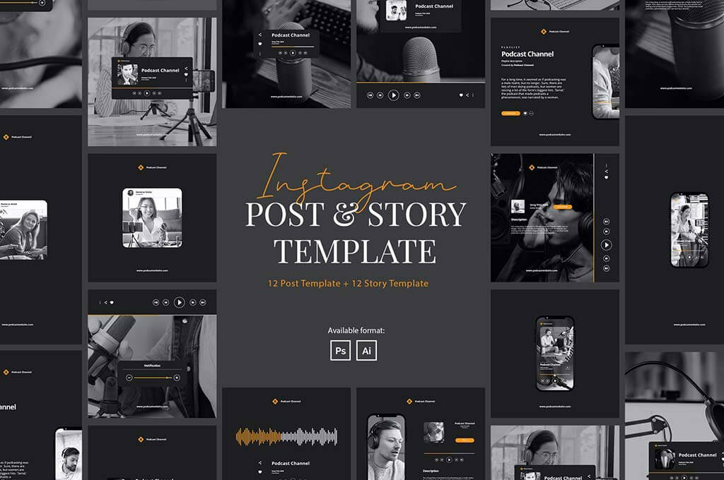 Podcast Instagram Template