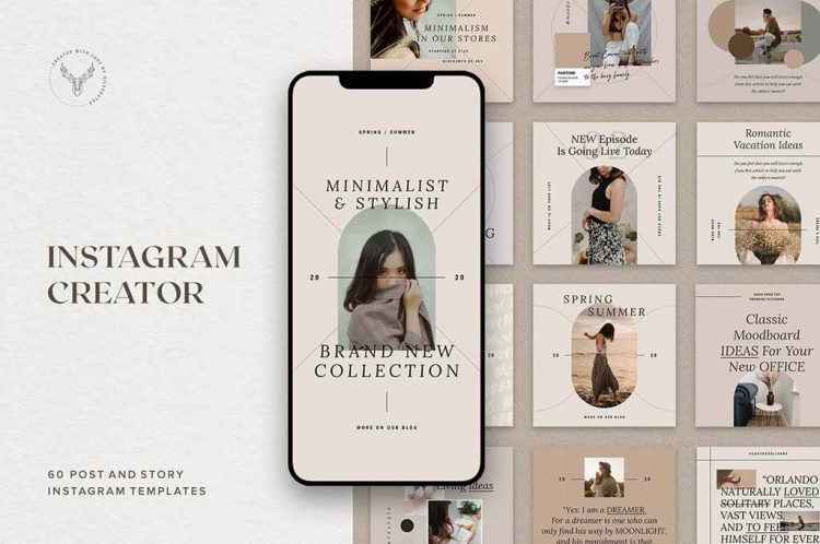 📷 75+ Instagram Templates For Your Story and Profile Posts — The Designest