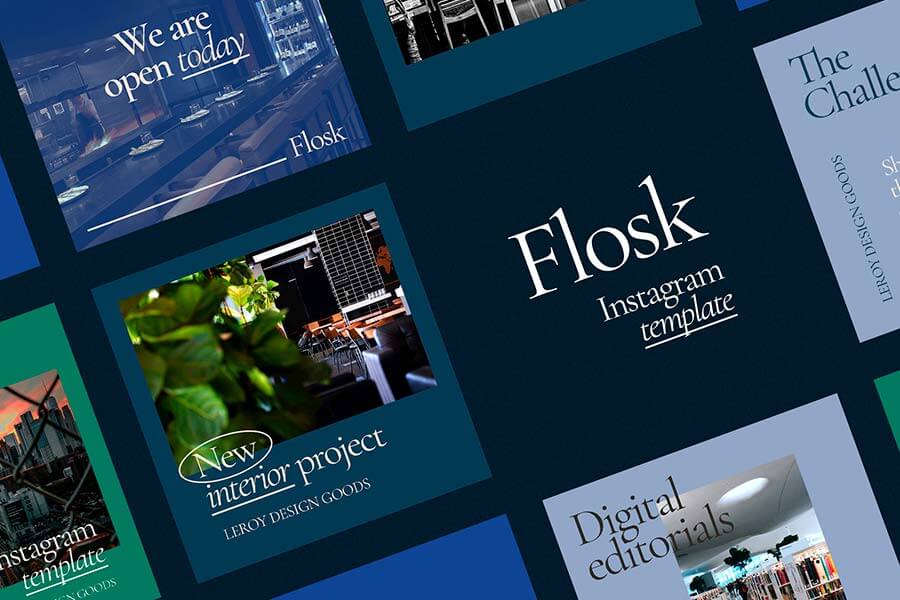 Flosk Instagram Templates