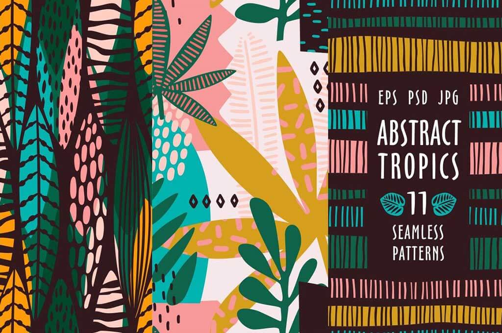 Abstract Tropics. 11 patterns