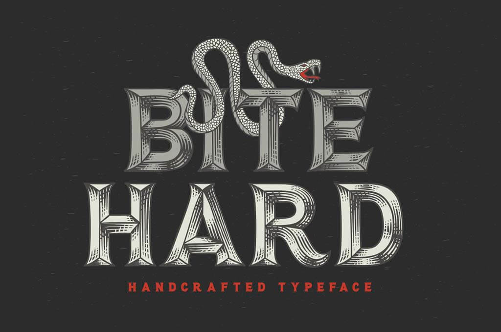 Bite Hard Font