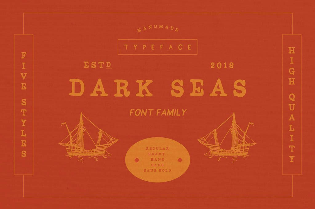 Dark Seas — Five Styles!
