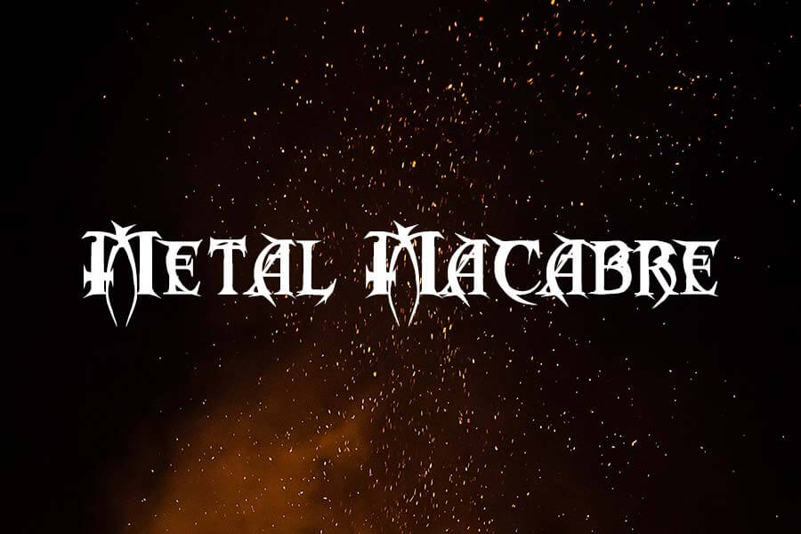 Metal Macabre Font