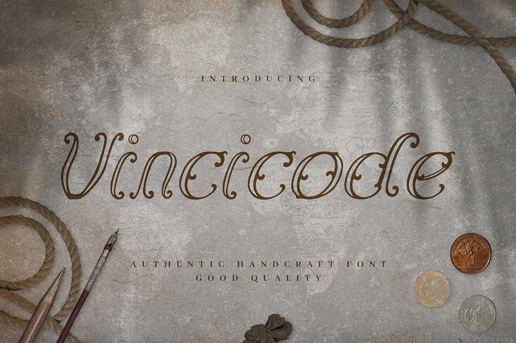 Vincicode — Elegant Vintage Script