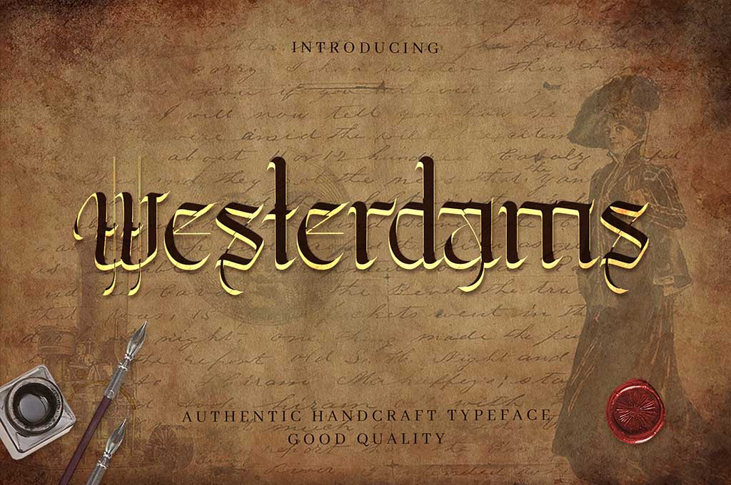 Westerdams — Vintage Handcraft Calligraphy