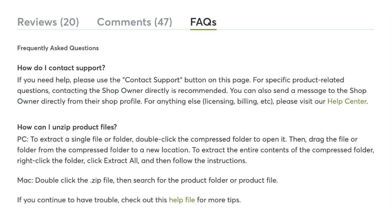 FAQ