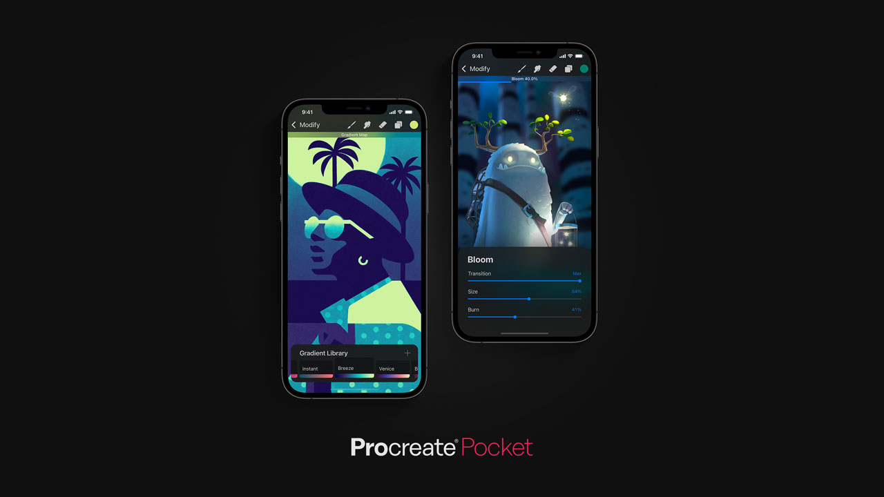 New Procreate Pocket Features