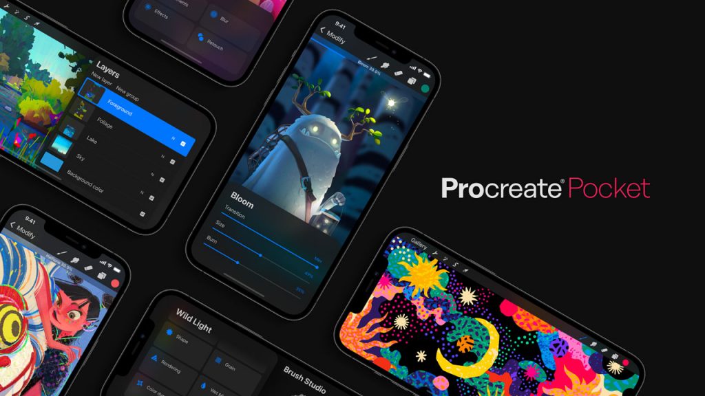 New Procreate Pocket Features