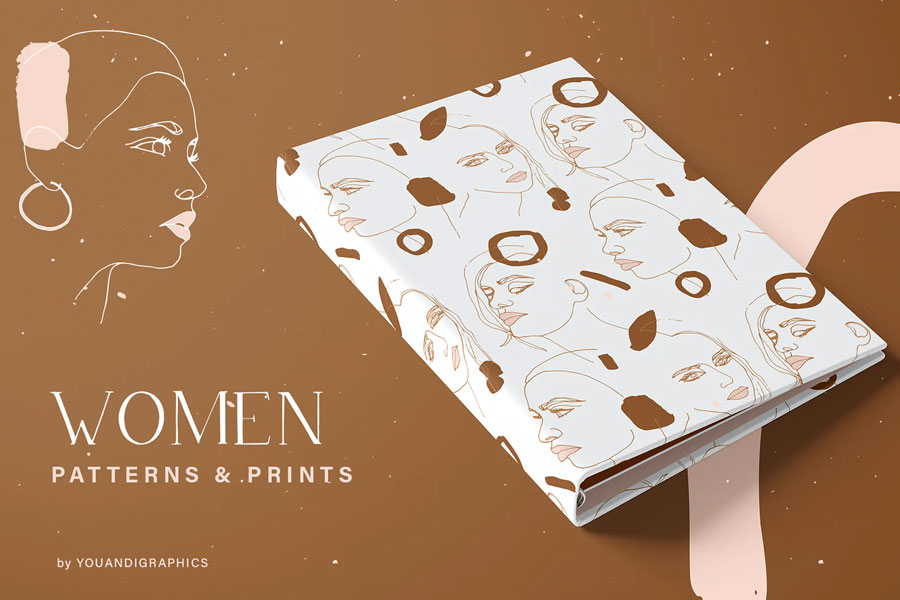 Women Patterns & Illustration Prints