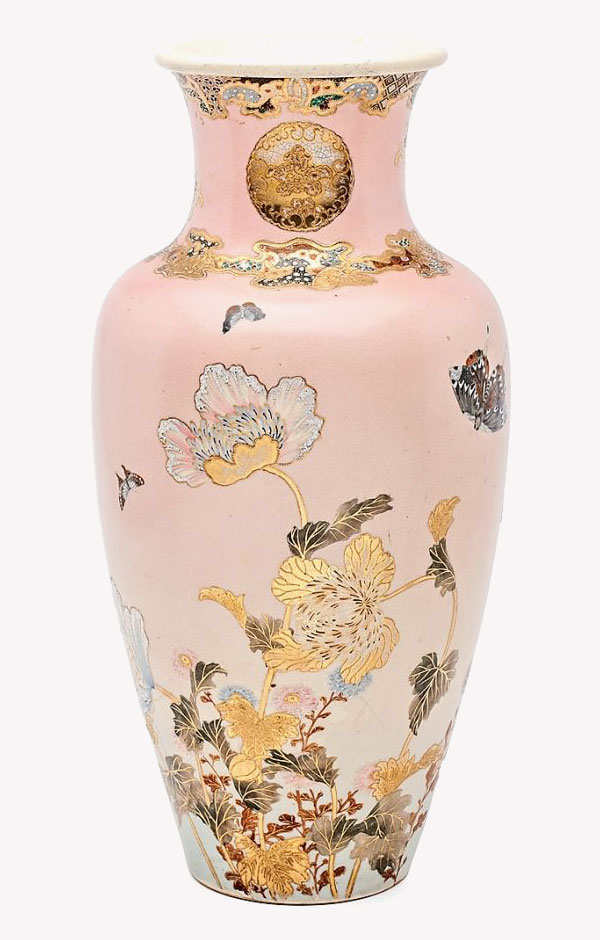 An Art Nouveau style Japanese vase