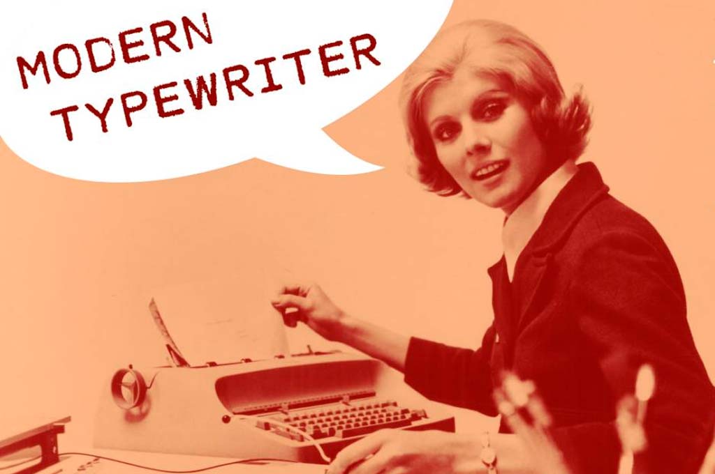 Modern Typewriter Font