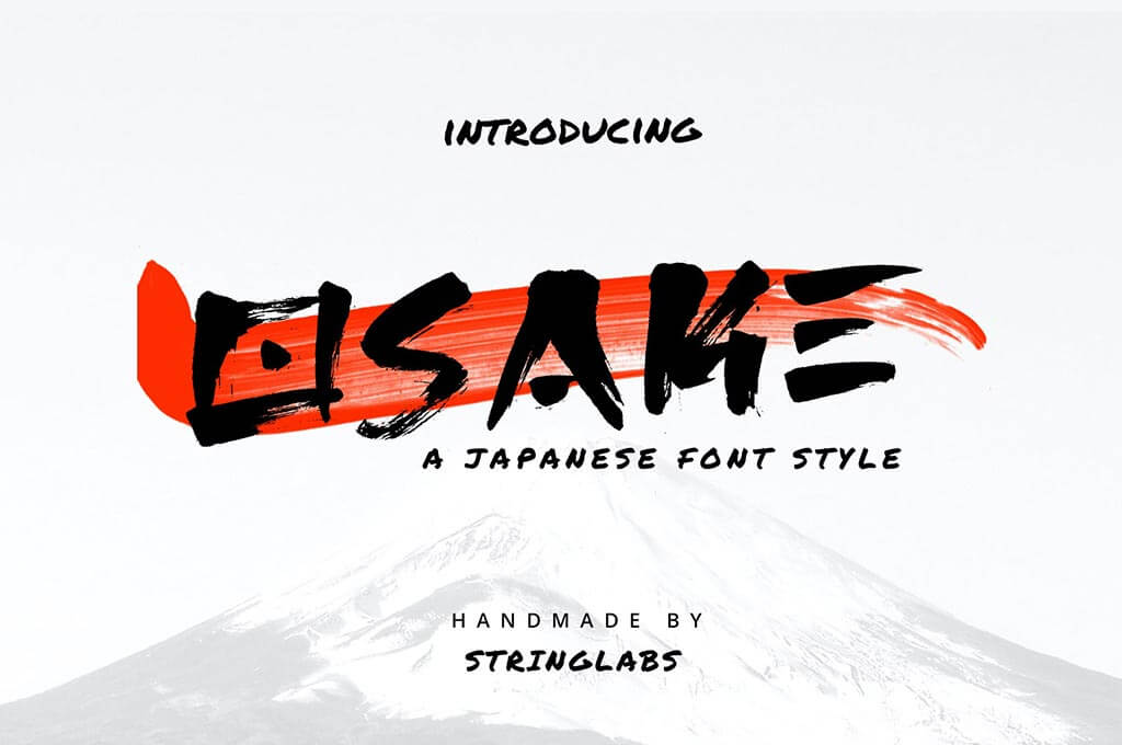 Osake - Japanese Font