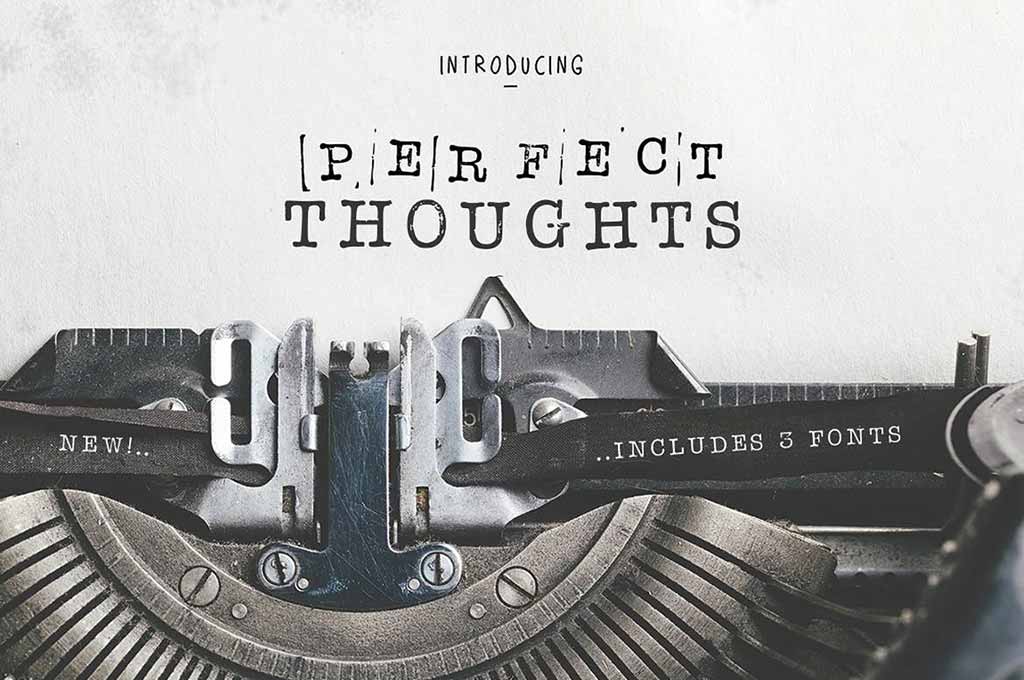 Perfect Thoughts Font