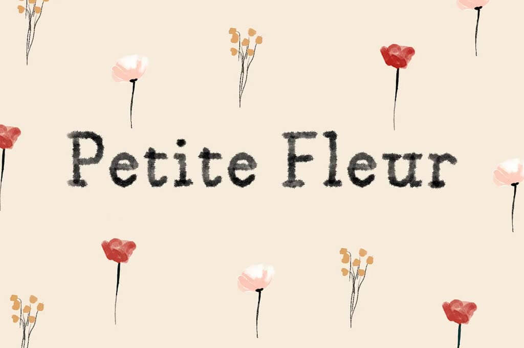 Petite Fleur Font SVG Regular