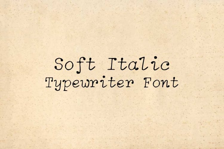 40+ Best Typewriter Fonts ⌨️ (Free & Paid) - The Designest