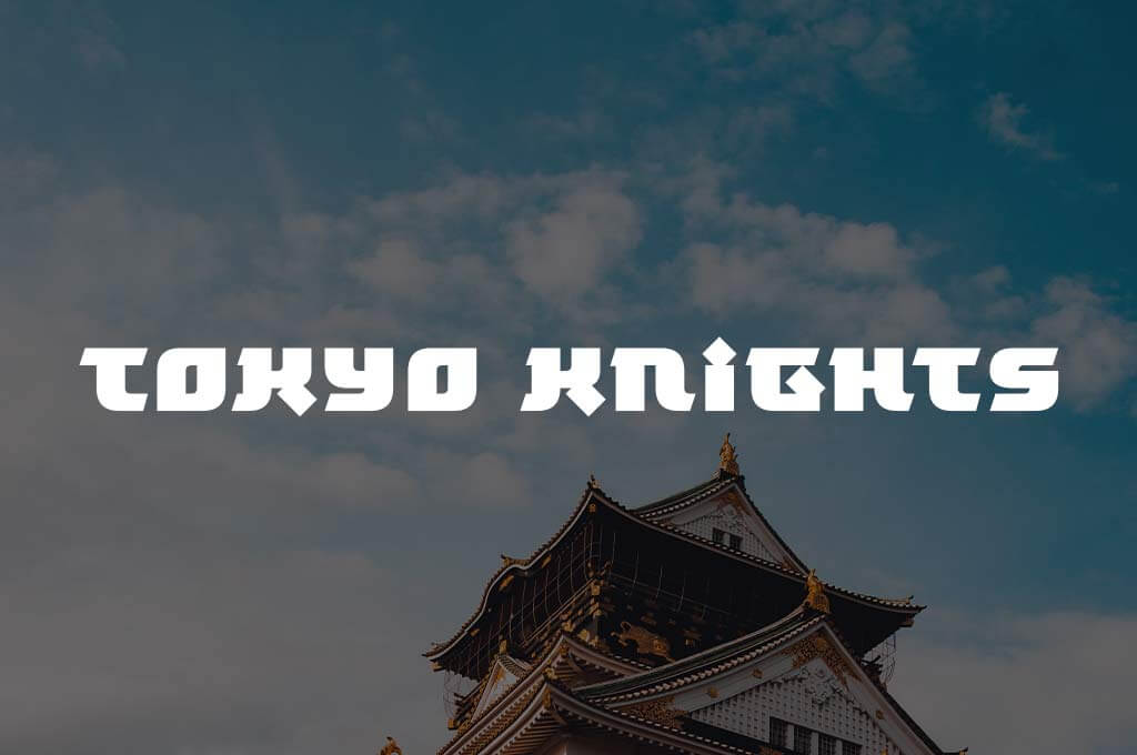 Tokyo Knights Font