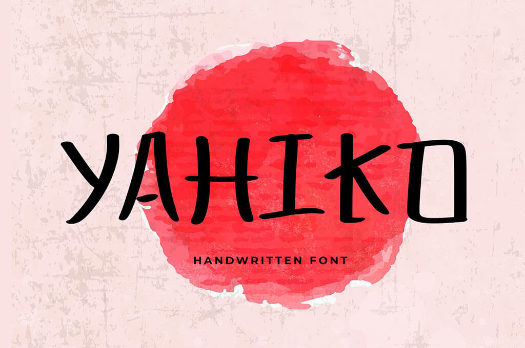 Yahiko Playful Handwritten Font