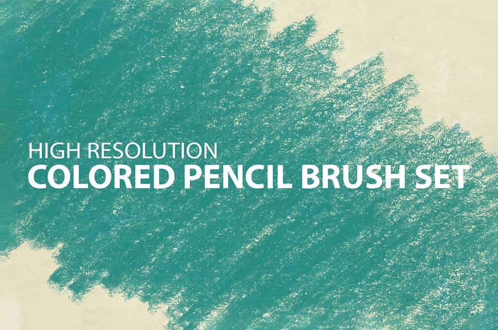 Colored Pencil Brush Set