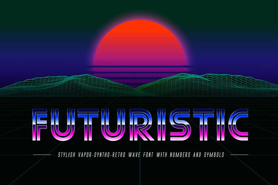 30 Most Popular 90s Fonts For Retro Design - The Designest