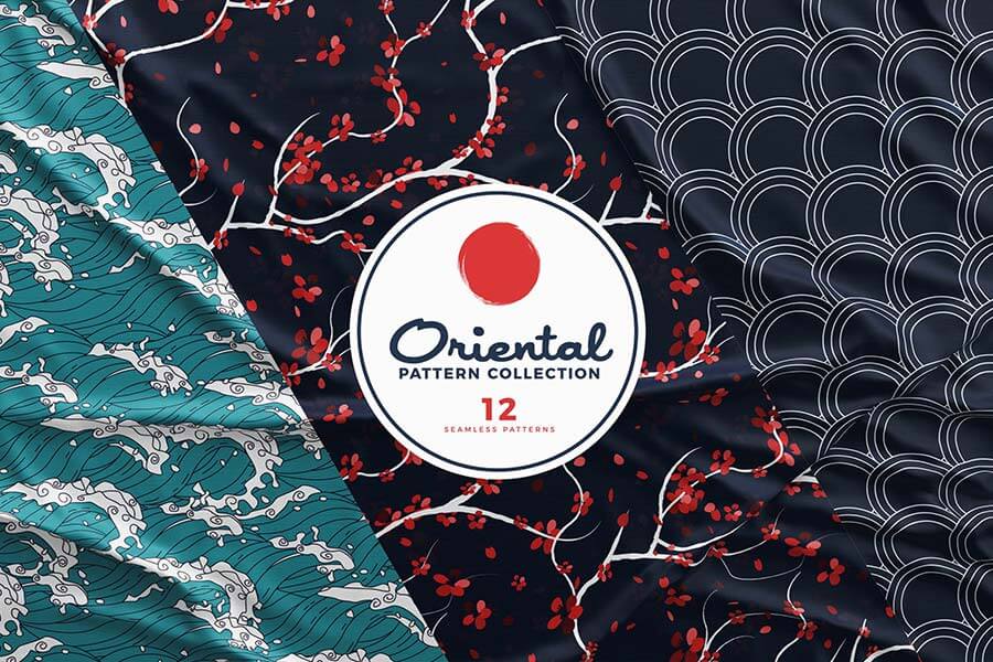 Japanese Oriental Pattern Collection