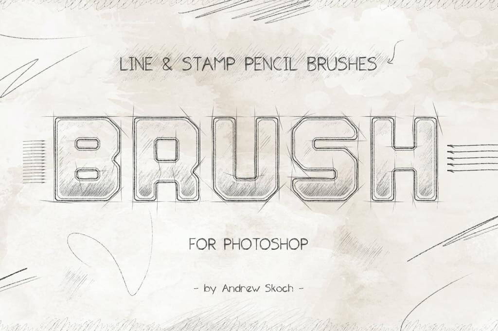 Pencil Brushes Photoshop