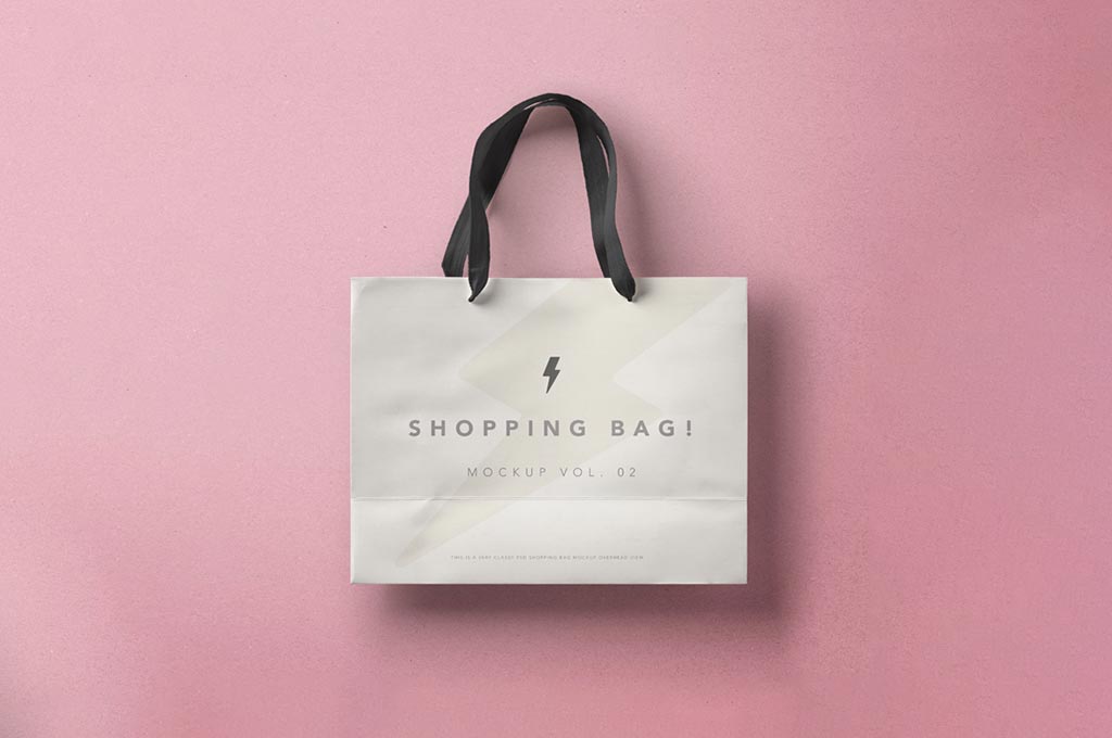 Shopping Bag PSD Mockup