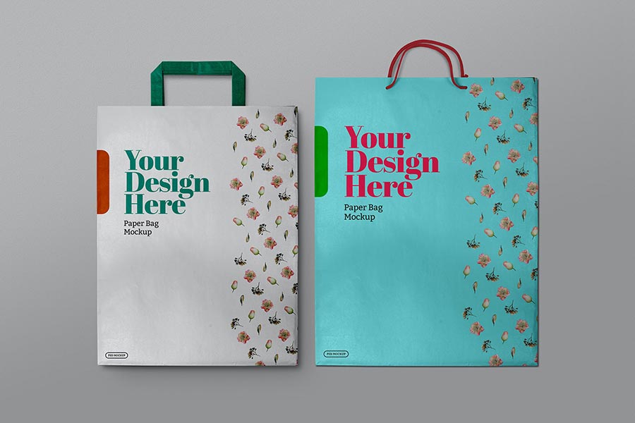 Download 30 Best Shopping Bag Mockups Free Premium The Designest