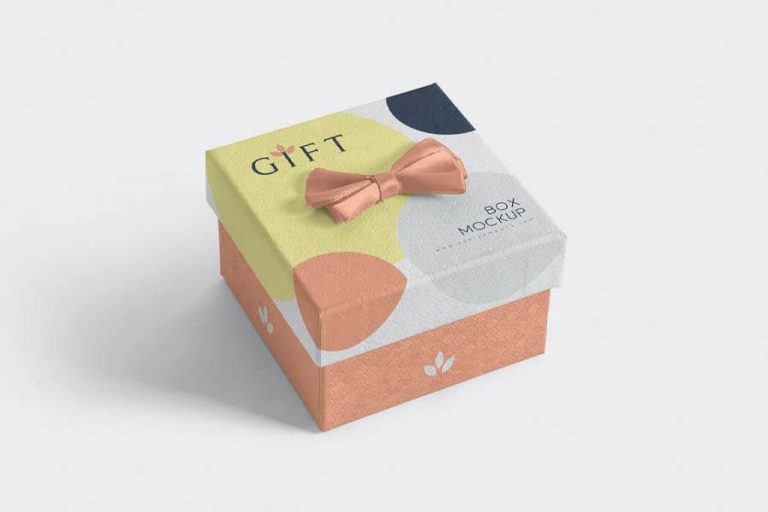 Download 50+ Best Gift Box Mockups — Free & Premium Templates - The ...