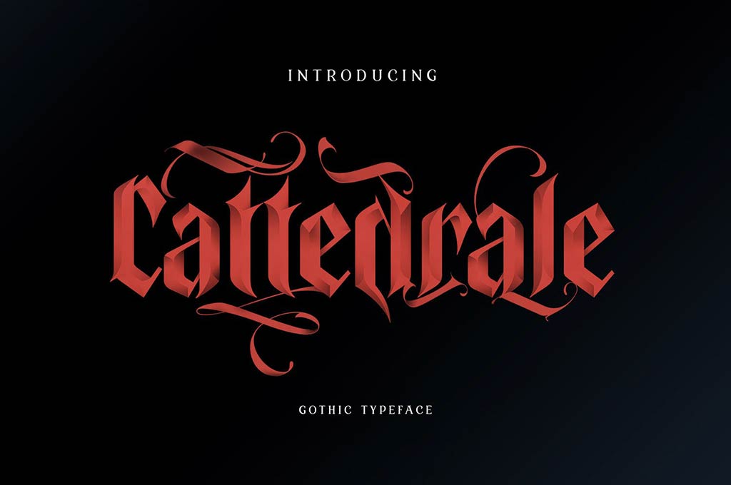 Cattedrale — Gothic Blackletter