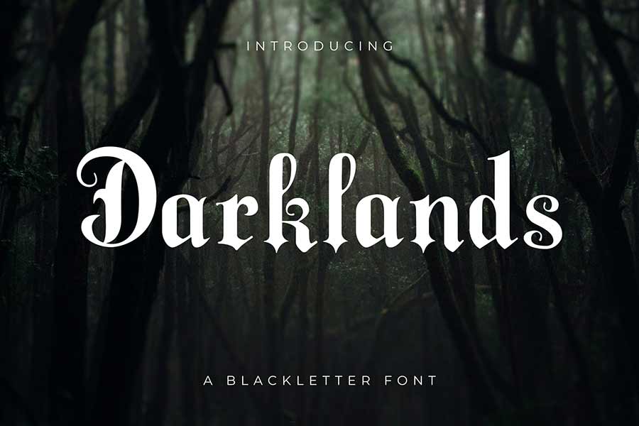 Darklands — A Blackletter Font