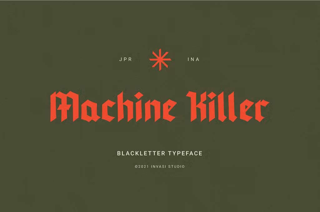 Machine Killer — Blackletter