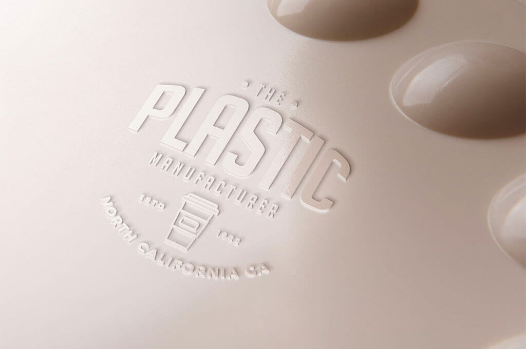 Plastic Logo Mockups