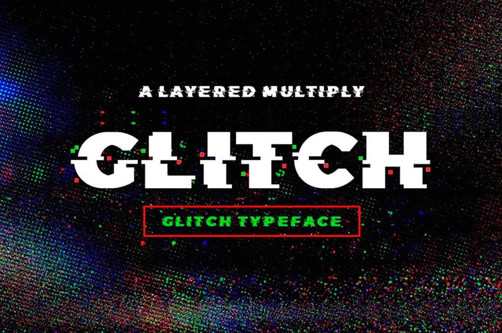 Glitch Typeface