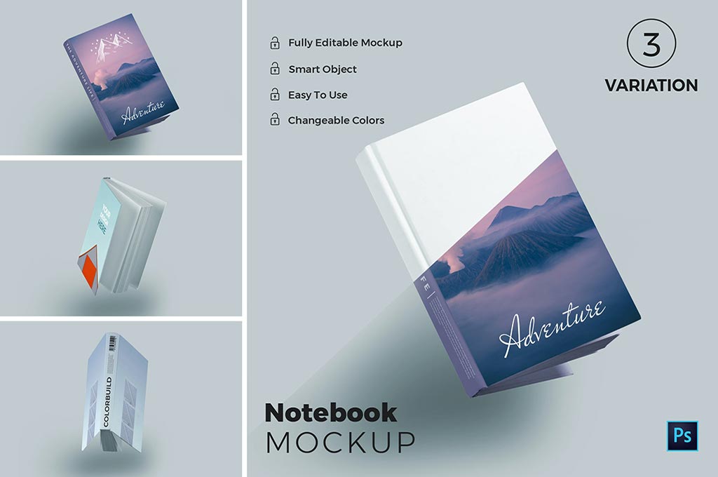 Notebook Mockups