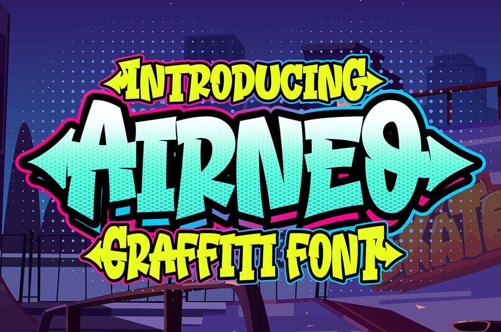 Airneo Graffiti Font
